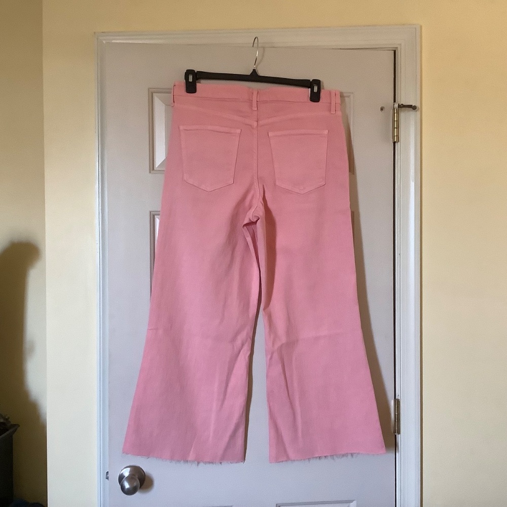Frank & Eileen Galway Wide Leg Cropped Jeans Taffy SZ 32/12 - Picture 6 of 15